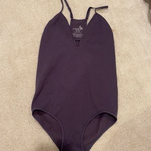 Free People Purple Body Suit